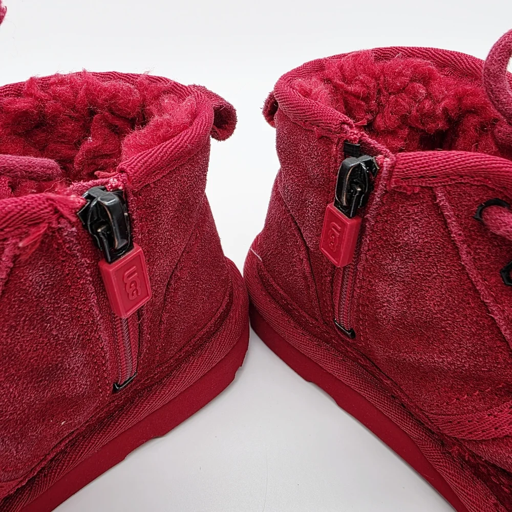 UGG Kids Neumel II Suede Water-Resistant Booties Toddler Size 12